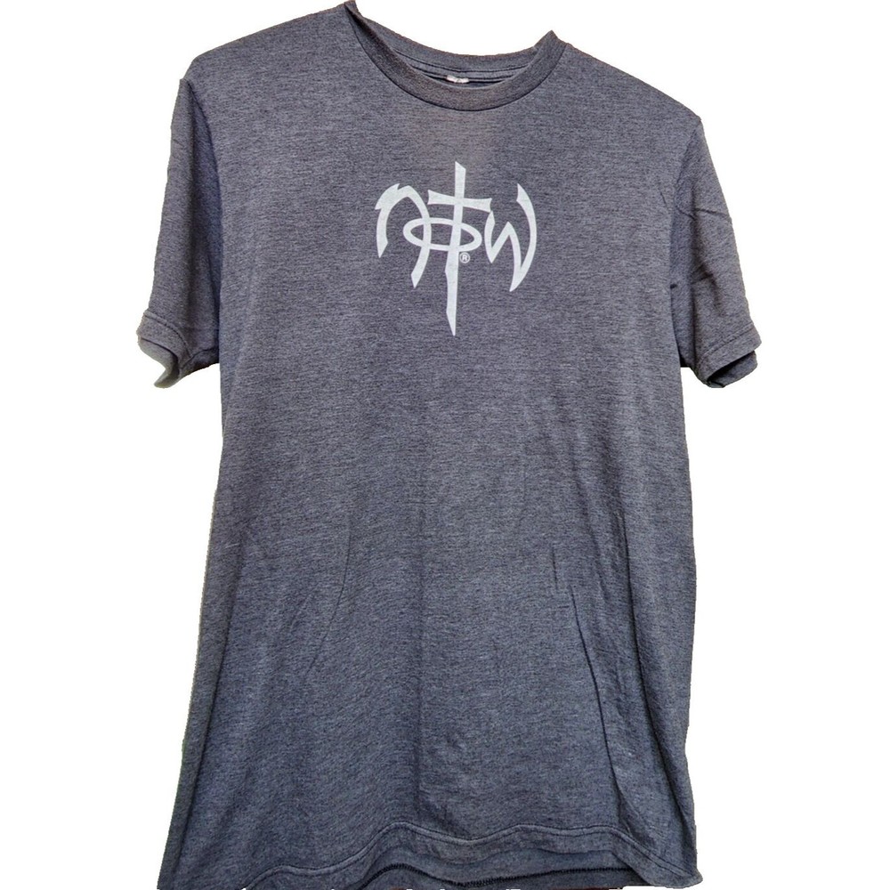 Not Of This World Gray T-Shirt Christian Size L Unisex NOTW